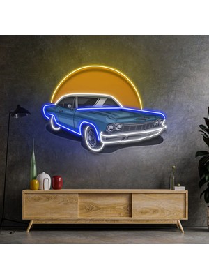 Honey Concept Cool Blue Car Neon LED
