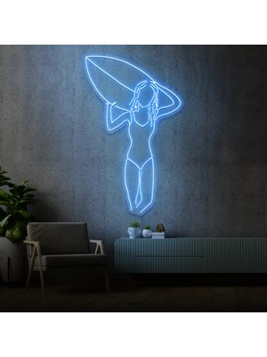 Honey Concept Woman Board Neon LED