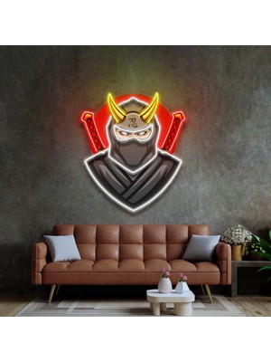 Honey Concept Siyah Ninja Neon LED