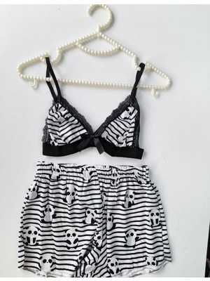 Çamaşır Kenti Şortlu Sexy Takım Pijama Takımı