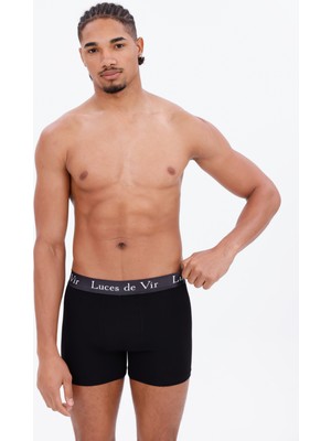 Erkek 3’lü Boxer Seti (Siyah – Petrol Mavisi – Kahverengi)