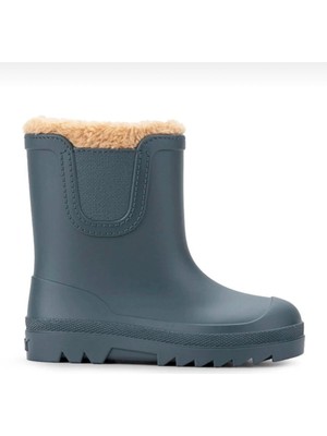 Igor Verona Borreguıto Petrol Rengi Çocuk Bot Suni Deri Kaymaz Taban Slip-on Suya Dayanıklı