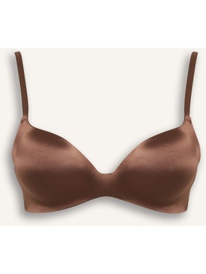 DeFacto Saten Kaplı Yarım Dolgulu Balensiz Tişört Bra F7607AX25WN