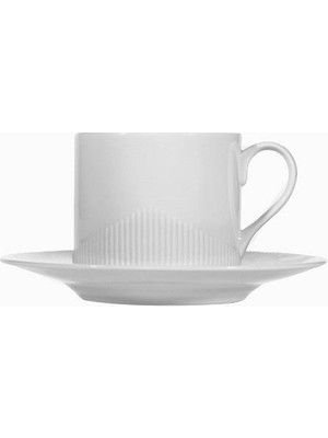 Kütahya Porselen Adler 12 Parça 6 Kişilik Kahve Fincan Takımı