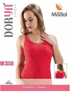 Çamaşır Kenti Dorya Dantelli Kalın Askılı Atlet 1031