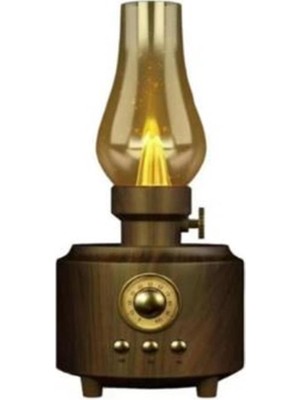 Binbir Göz Bilgisayar Everton RT-765 Bluetooth Fm-Usb-Tf-Aux Şarjlı Nostaljik Gaz Lambası