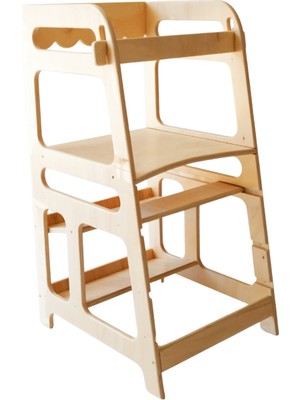 Wood & Joy Doğal Ahşap Öğrenme Kulesi