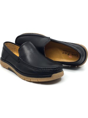 Luis Figo %100 Hakiki Deri Ortopedik Erkek Mevsimlik Rahat Günlük Yeni Sezon Ayakkabı 40-44