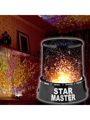 Litae Trend Duvara Işık Yıldız Yansıtan Star Master Gece Lambası