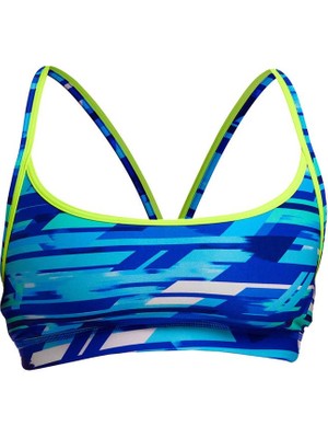 Funkita Pace Racer Kadın Spor Yüzme Üstü – Racerback Sports Top | Tek Üst