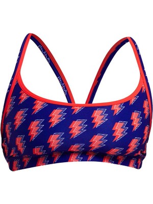 Funkita Flash Kadın Spor Yüzme Üstü – Racerback Sports Top | Tek Üst