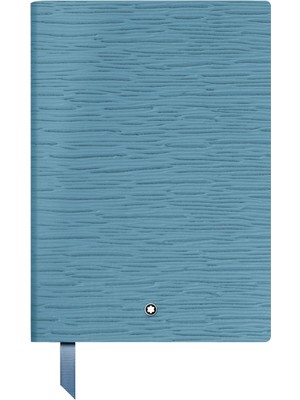 Montblanc 4810 Dumanlı Mavi Deri Küçük Boy Defter 134710
