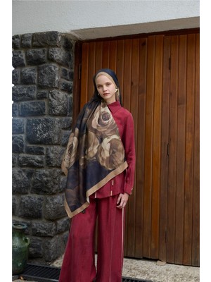İpekhan Winter Bloom Soft Şal 3068-10064