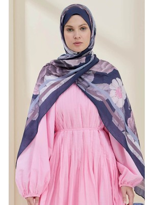 Modakaşmir Gül Desen Bambu Şal