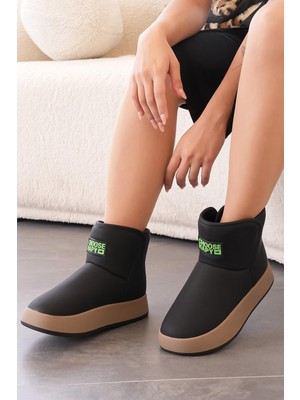 Dona Orijinal Kriste Bell Ithal Kadın Bot Siyah