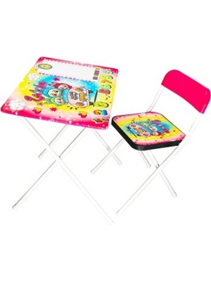 Bilgi Kitabevi Labubu Masa Sandalye Seti Ders Çalışma Masası Çocuklar Için Labubu