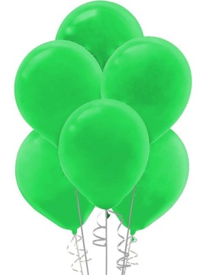 Party Country Pastel Koyu Yeşil Balon 100'LÜ