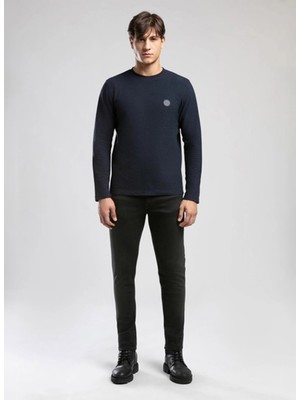 Lee Cooper Jack Normal Bel Dar Kesim Dar Paça Siyah Erkek Jean Pantolon