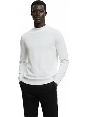 Anthony Jackson Premium Erkek Yarım Balıkçı Yaka Triko Kazak Gregorio