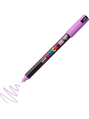 Uni-Ball Uniball Posca 0.7 Su Bazlı Boyama Markörü Lavanta (N)- (Uni-Pc-1mr )