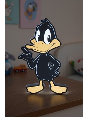 MEKTrend Duffy Duck Tasarımlı Dekoratif Aydınlatma Gece Lambası