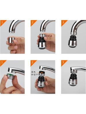 River World Musluk Başlığı 2 Modlu Kısa Su Tasarruflu