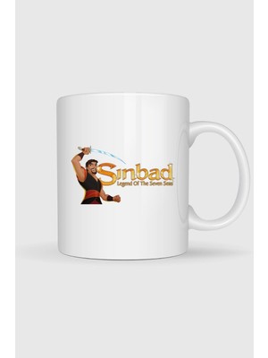 Bahriyeli Collection  Denizci Sinbad Seven Seas Tasarımlı Kupa Bardak