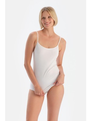 Dagi Kadın Pamuklu Ince Ip Askılı Atlet 5007KC