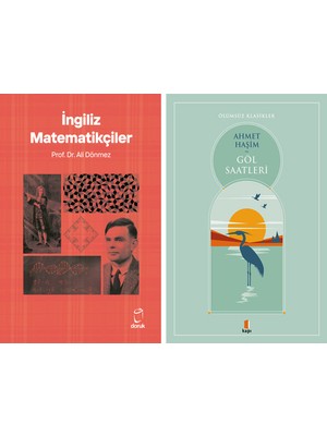 Kapı Yayınları Ingiliz Matematikçiler + Göl Saatleri