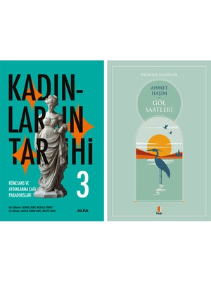 Kapı Yayınları Kadınların Tarihi 3 + Göl Saatleri