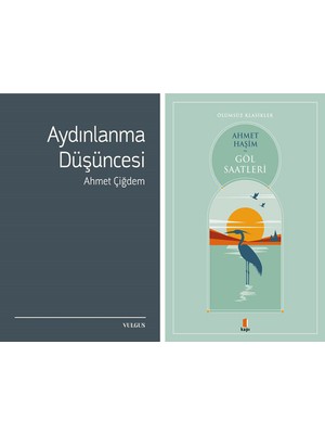 Kapı Yayınları Aydınlanma Düşüncesi + Göl Saatleri
