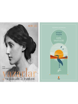 Kapı Yayınları Yazarlar - Yaşamları ve Eserleri (Ciltli) + Göl Saatleri