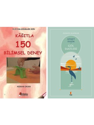 Kapı Yayınları Kağıtla 150 Bilimsel Deney + Göl Saatleri