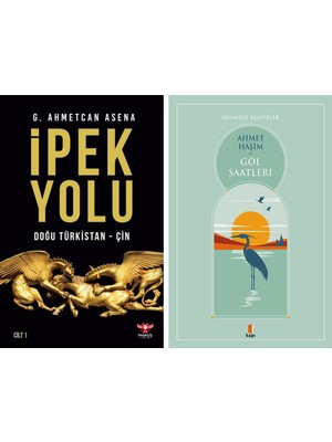 Kapı Yayınları Ipek Yolu - Doğu Türkistan-Çin (Cilt1) + Göl Saatleri