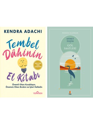 Kapı Yayınları Tembel Dahinin El Kitabı + Göl Saatleri
