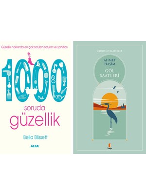 Kapı Yayınları 1000 Soruda Güzellik + Göl Saatleri
