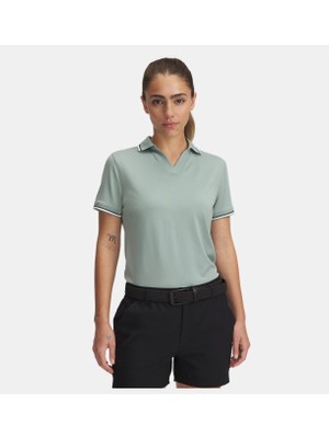 Under Armour Kadın Ua Drive  Rib Polo T-Shirt 6000657-348