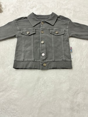 Tuem Baby Tuembaby %100 Pamuk Uzun Kollu Unisex Yumuşak Ince Kot Ceket( 1 beden büyük alınmalıdır)