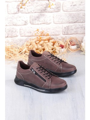 Mehmet Mete 9082 Rahat Kauçuk Taban Orijinal Hakiki Deri Erkek Ayakkabı