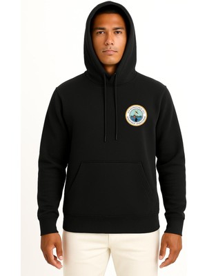 Bahriyeli Collection Kapüşonlu Tcg Bayraktar L402 Cep Tasarımlı Unisex Sweatshirt