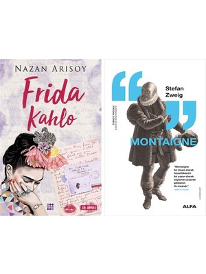 Alfa Yayınları Frida Kahlo + Montaigne