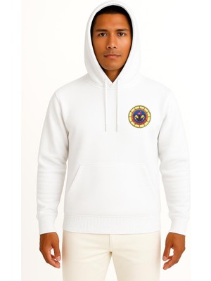 Bahriyeli Collection Kapüşonlu Tcg Anafartalar S356 Cep Tasarımlı Unisex Sweatshirt