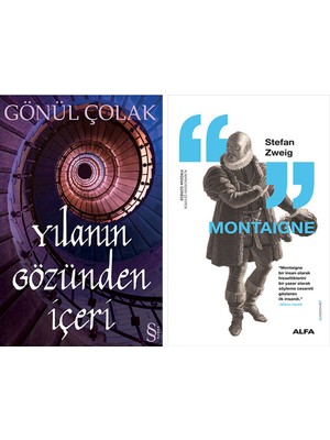 Alfa Yayınları Yılanın Gözünden Içeri + Montaigne