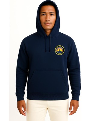Bahriyeli Collection Kapüşonlu Tcg I.inönü S360 Cep Tasarımlı Unisex Sweatshirt