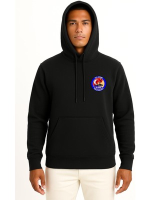 Bahriyeli Collection Kapüşonlu Tcg Çeşme A599 Cep Tasarımlı Unisex Sweatshirt