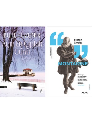Alfa Yayınları Ayın En Çıplak Günü + Montaigne