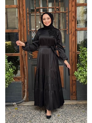 Heddy & Nurcan Çetin Nurcan Çetin Elbise 25192 Siyah