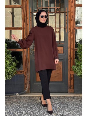 Scl Tunik 10002521211014 Kahve