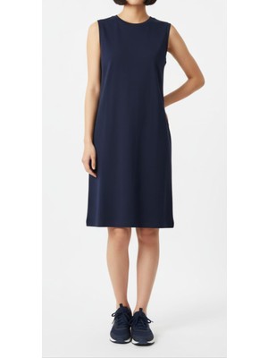 Bumerangspor Kolsuz Pamuklu Midi Boy Elbise