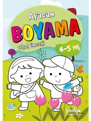Kategori Yayıncılık Afacan Boyama Okul Öncesi 4-5 Yaş